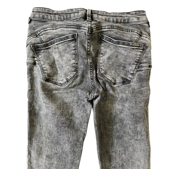 MANGO KIM DENIM DYE SEXY TRENDY HOLLOW OUT JEANS 4 - Picture 6 of 15